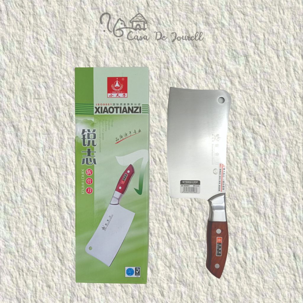 [G2-03] Pisau/Golok Daging Gagang Kayu