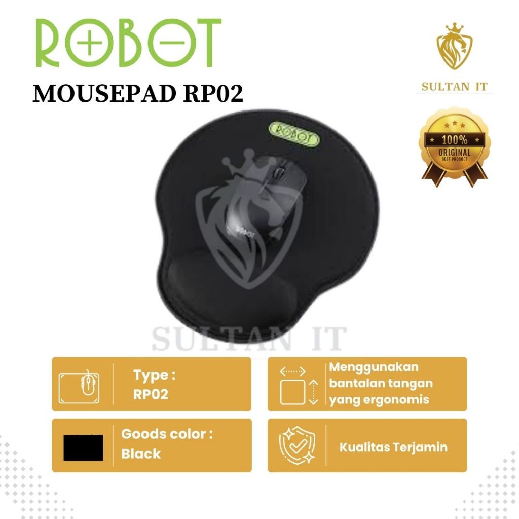 Robot Mousepad RP02 205*240 MM Mousepad Anti Slip Mouse Pad