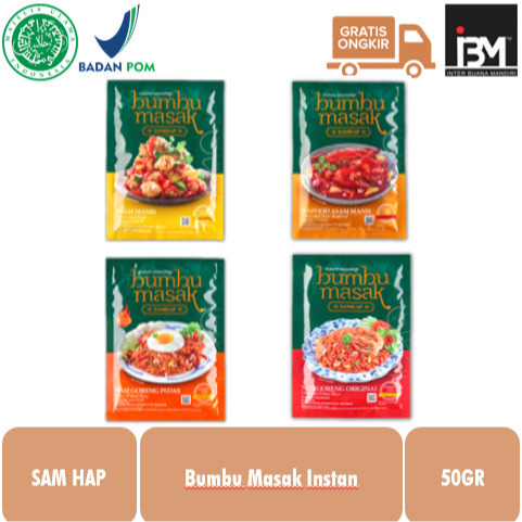 

Sam Hap Bumbu Masak Instan 50GR
