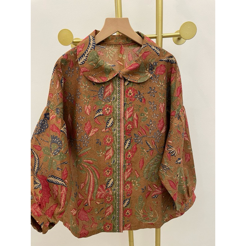 Batikid Official -  allsize - atasan batik wanita kerja