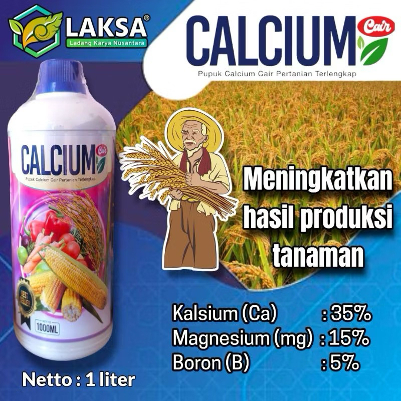 CALCIUM CAIR PUPUK LAKSA PUPUK KALSIUM PUPUK CALCIUM