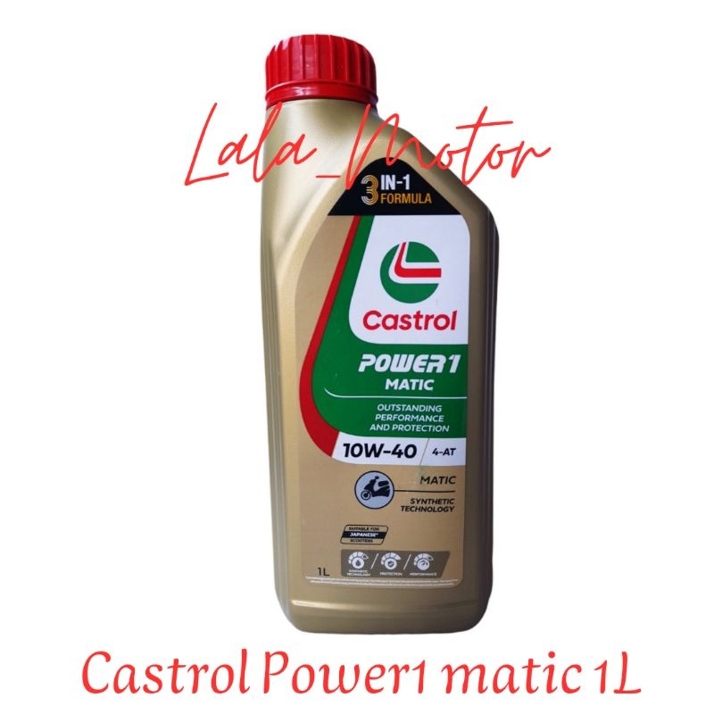 Oli Mesin Motor Castrol Power1 Matic 1Liter