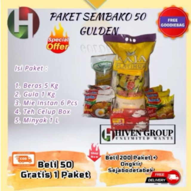 

PAKET SEMBAKO BERKAH C