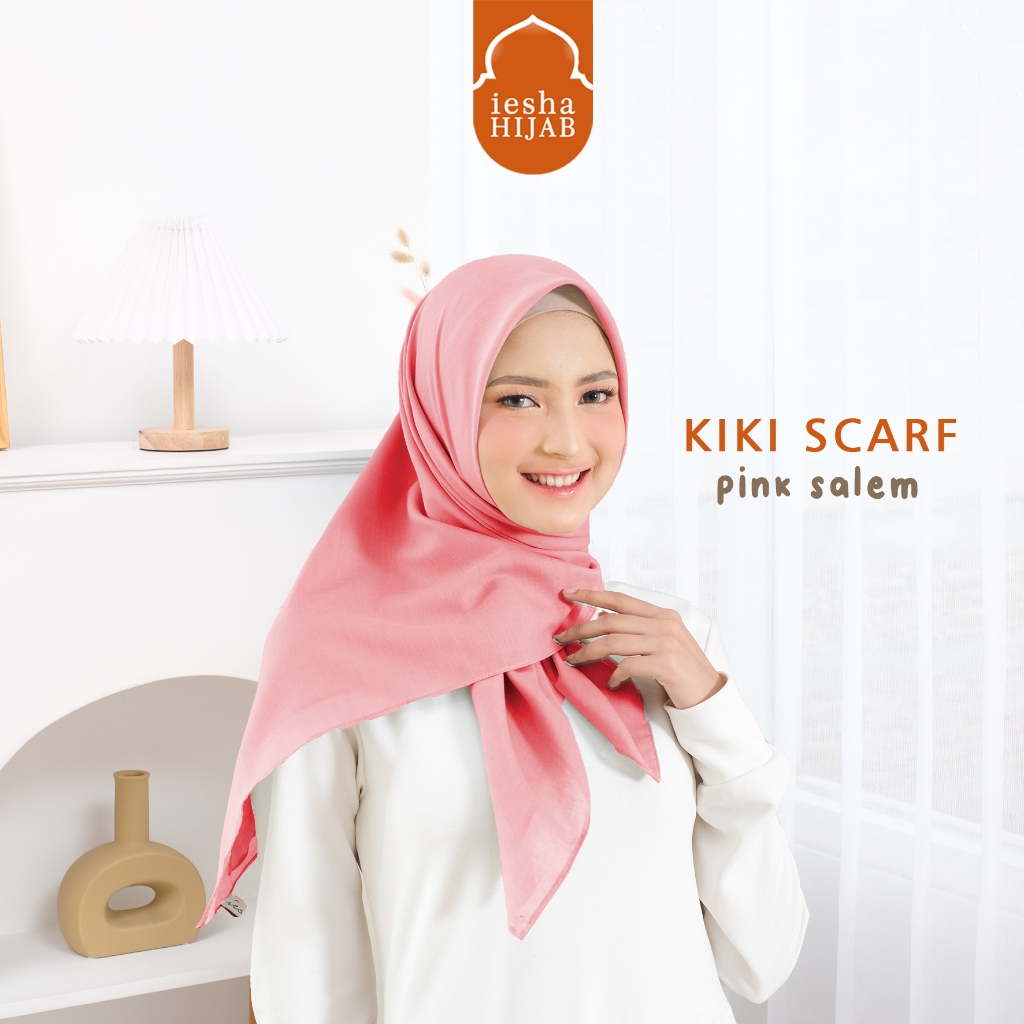 JILBAB SEGIEMPAT PINK SALEM - JILBAB KATUN, JILBAB PINK SALEM ASN, jilbab pink salem pns, hijab segi
