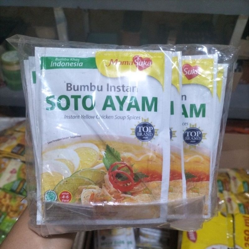 

Mamasuka Bumbu Soto Ayan 20gr x 10pcs
