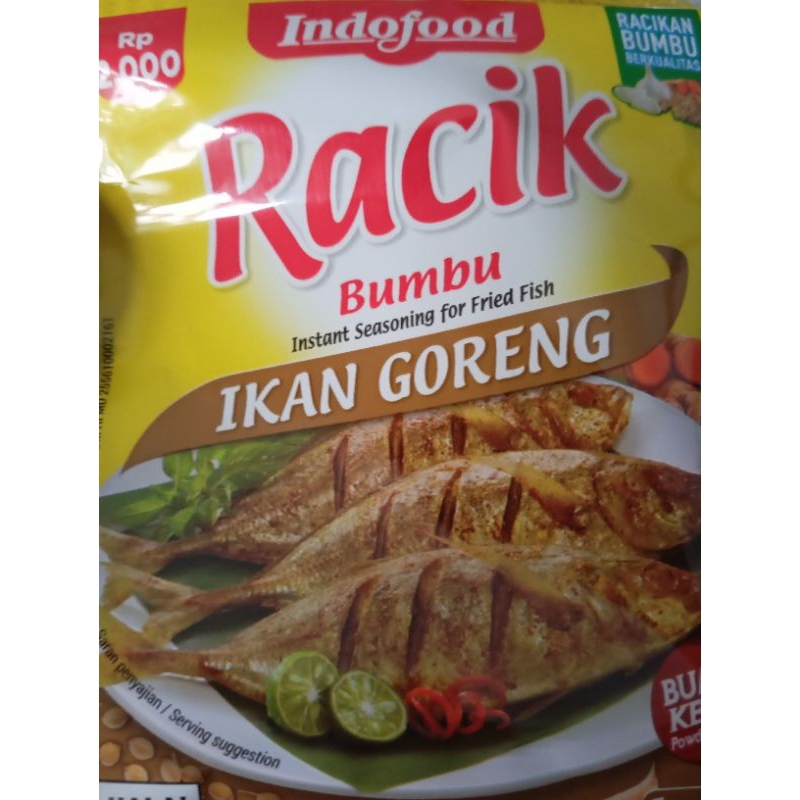 

Racik ikan goreng renceng