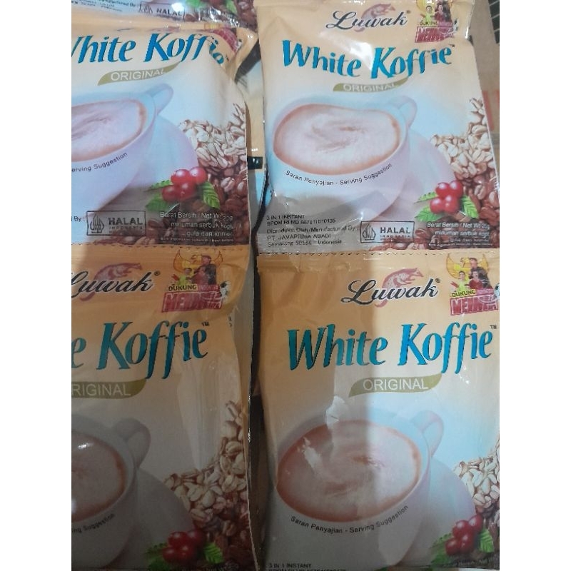 

Kopi Luwak White koffie original renceng isi 10 sachet