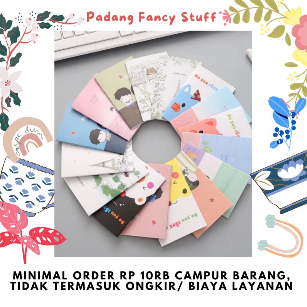 

PFS - 026 NOTEBOOK MINI / BUKU SAKU LUCU BUKU TULIS KECIL FLAMINGO SAKURA IMPORT PADANG MURAH