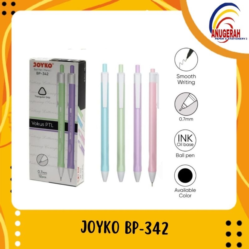 

JOYKO BP - 342 BOLPOIN HITAM (LSN)