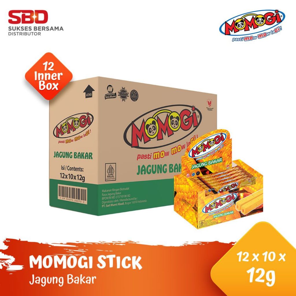 

Momogi Stick Jagung Bakar 12gr (1 Karton @ 12 Box)