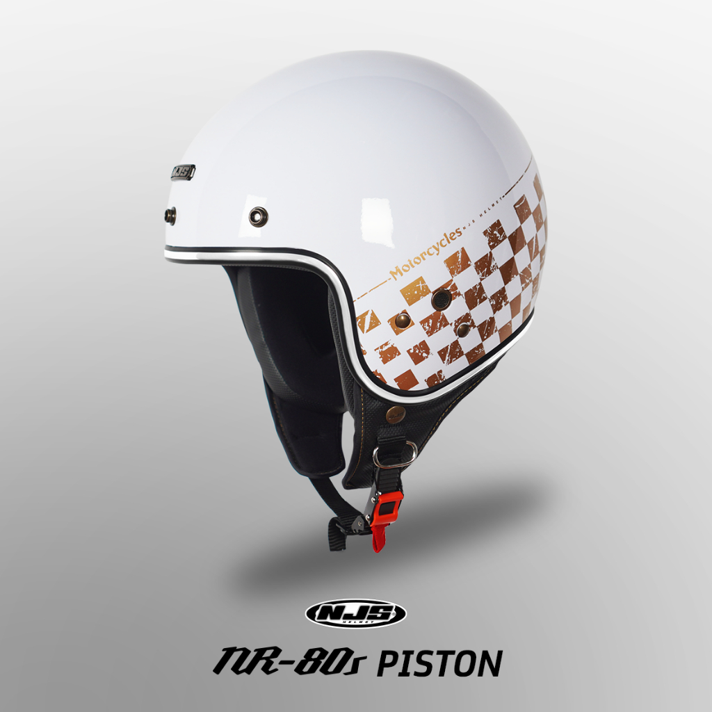 NJS NR80's Piston - Helm Retro  | Helm NJS | NJS | NR80s | NJS Motif | NJS Bogo | Helm Bogo | NJS OR