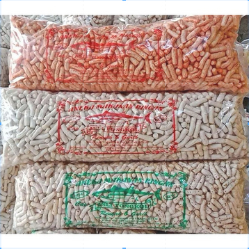 

Kerupuk tongkol 3 varian rasa: Original, Balado dan Lombok Ijo