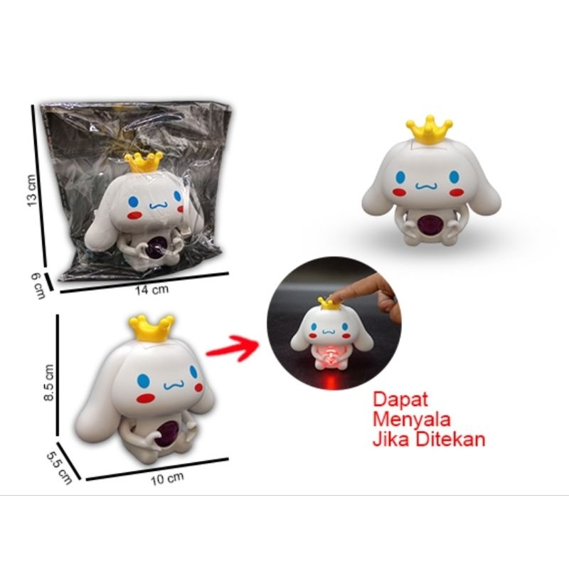 

CINAMOROL kado ulang tahun buat tersayang/mainan murah viral,MAINAN LUCU/boneka cinamorrol say I LOVE YOU