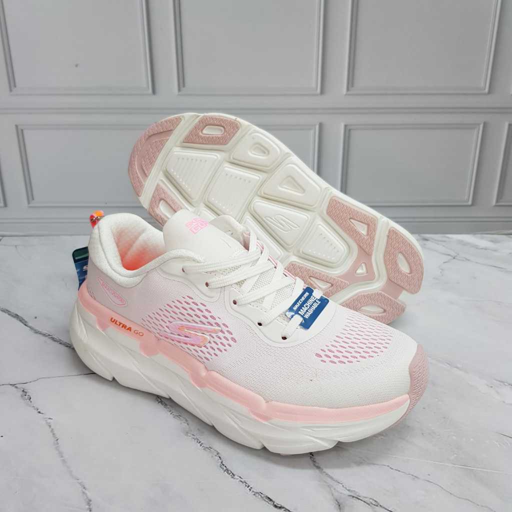 SEPATU SNEAKERS WANITA SKECHERS MAX CUSHIONING / SKECHERS MAX CUSHIONING RUNNING SHOES WOMEN