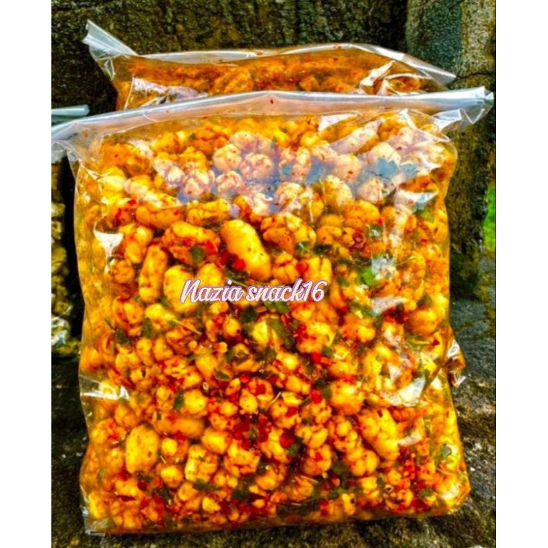 

CEMILAN KRIUK SEBLAK CIKUR TIKTAK PEDAS DAUN JERUK 500GRAM