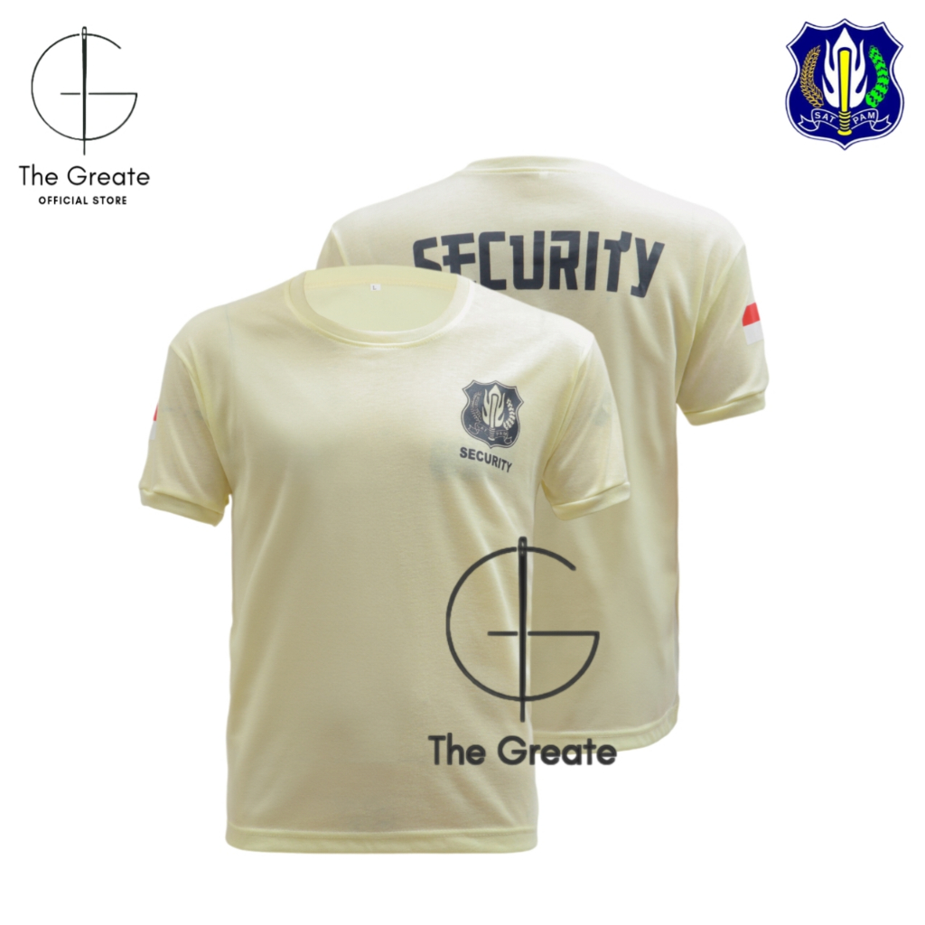 Baju Satpam Terbaru 2025 Kaos Security Baju Kaos Satpam Lengan Pendek