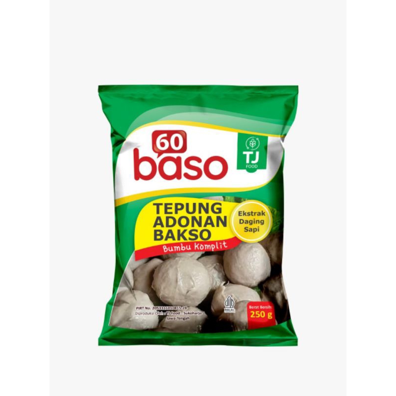 

Gobaso tepung adonan bakso komplit 250 gram