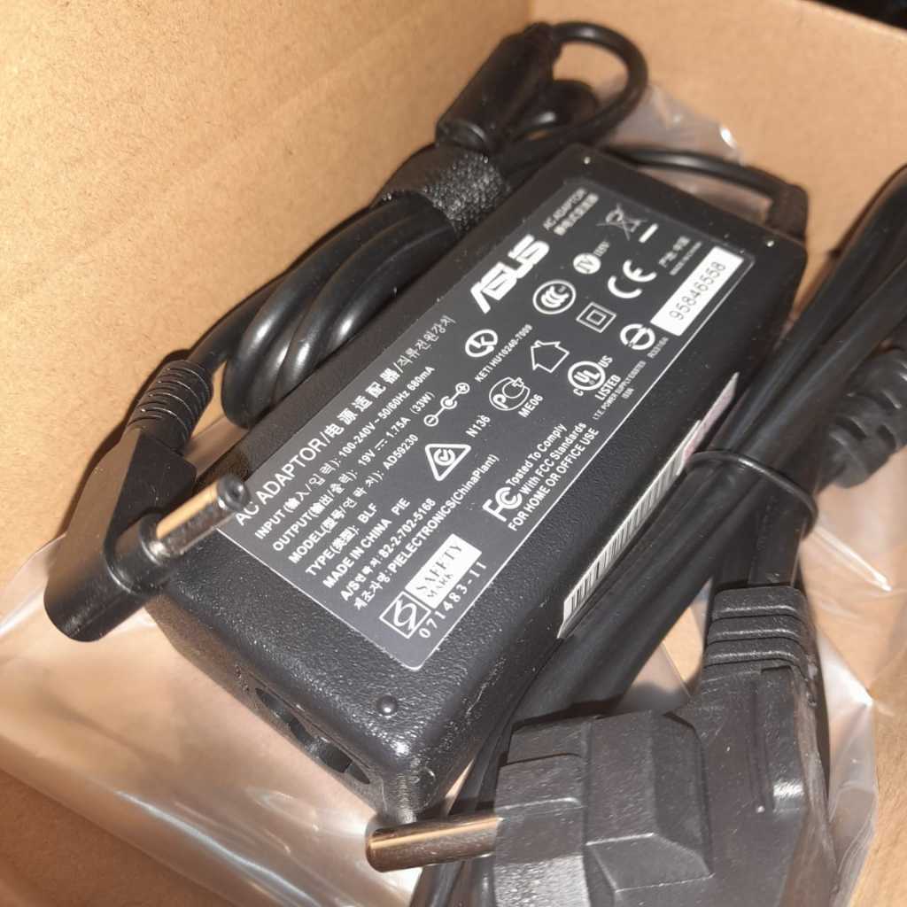 Adaptor Charger Asus VivoBook E203 E203N E203NA E203NAH E203-NAH 19V- 1.75A 33W