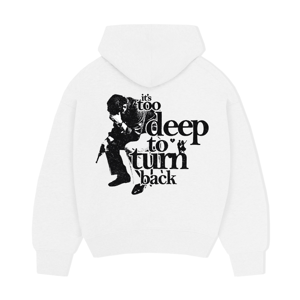 WOOZY | HOODIE PRIA OVERSIZE PUTIH | DEEP