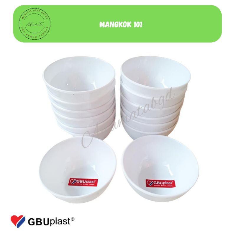Mangkok Plastik Kecil Mangkok 1 Lusin Melamix GBU