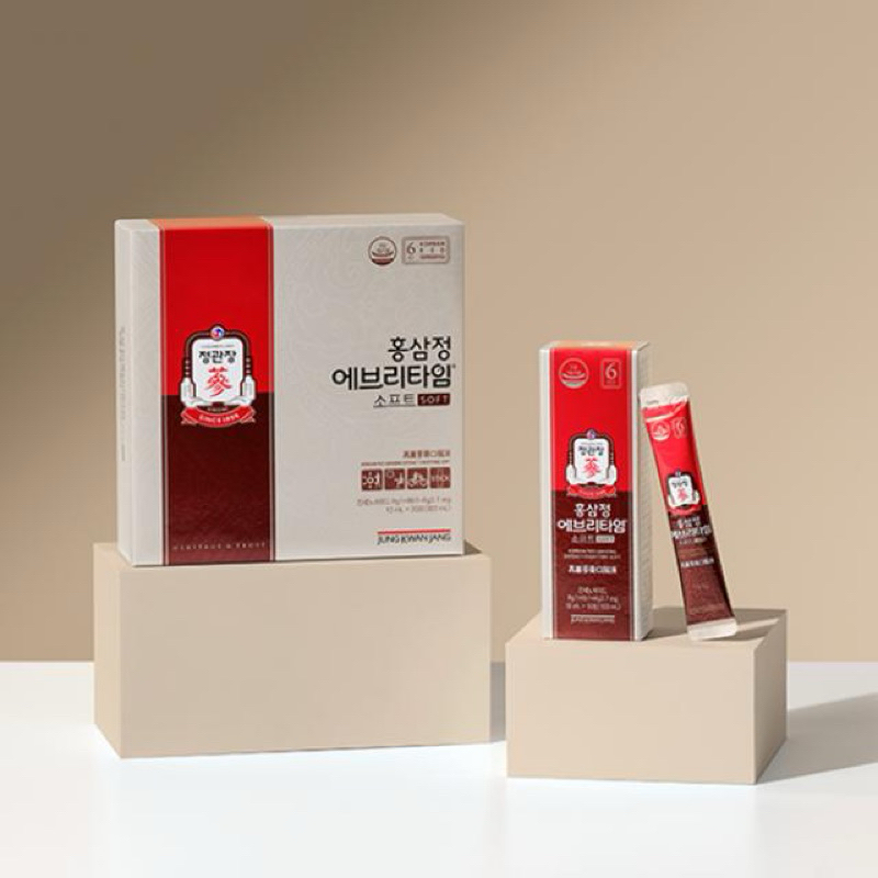 

Jung Kwan Jang Korean Red Ginseng Everytime Soft 10ml x 30 packs