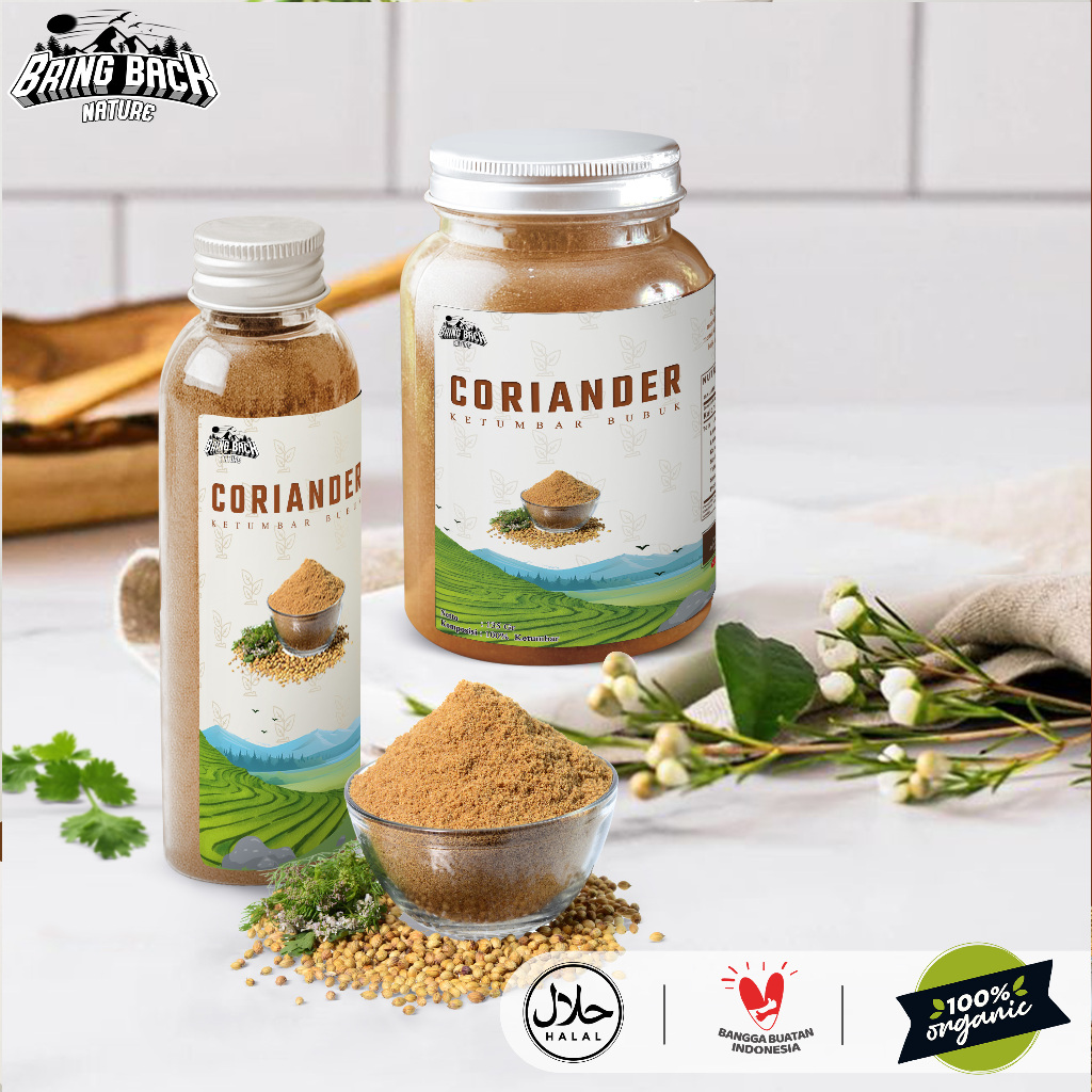 

KETUMBAR BUBUK 160gr PREMIUM ASLI DAN MURNI / CORIANDER POWDER ORIGINAL 100% TANPA CAMPURAN HERBAL IMUN TUBUH DAN DETOKS / REMPAH SERBUK KETUMBAR BUMBU