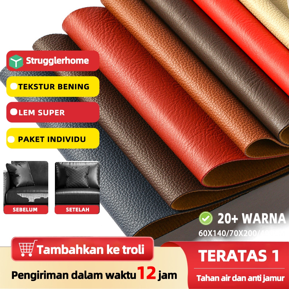 【strugglerhome】kulit sofa tempel stiker kursi stiker sofa kulit berperekat lebar stiker kulit sofa p