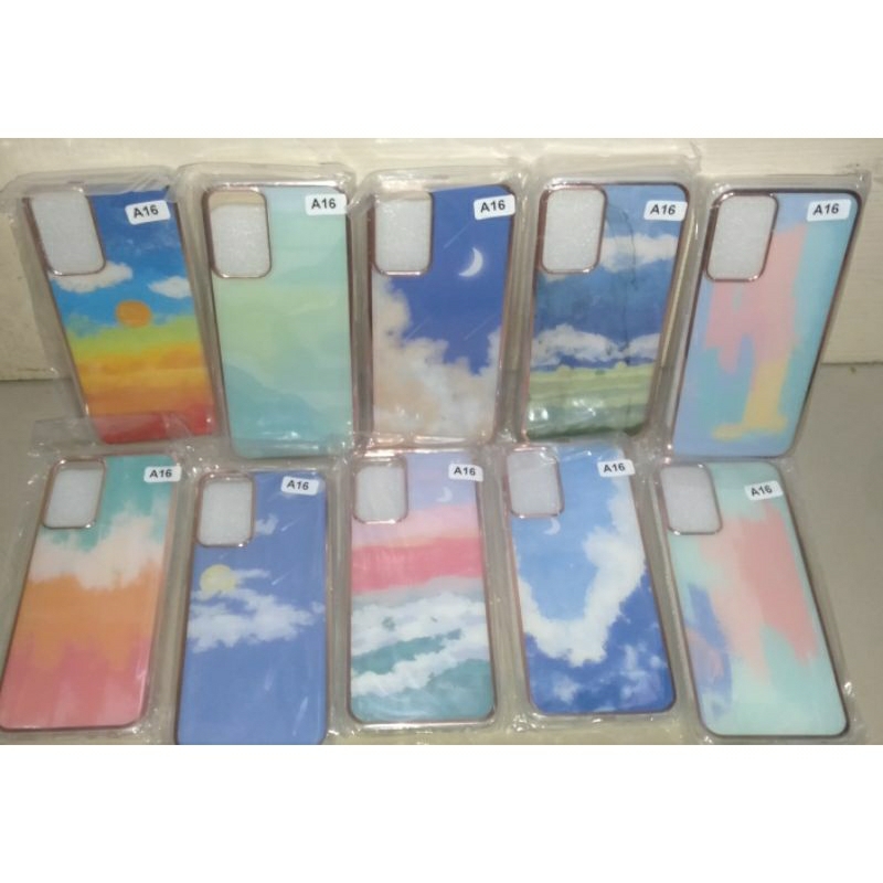 Softcase Motif Oppo A16