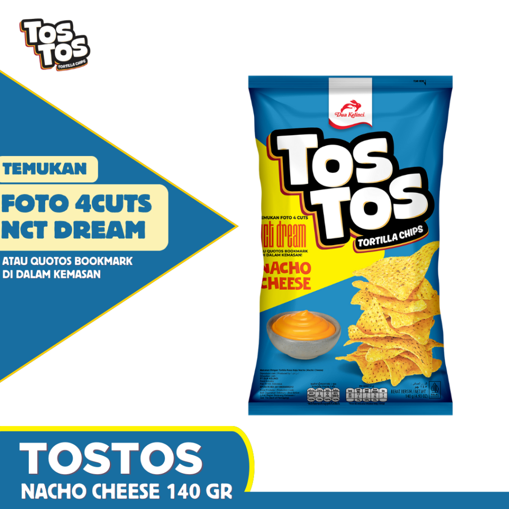 

TOSTOS Nacho Cheese 4Cuts NCT Dream (140gr)