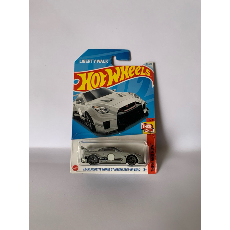 Hotwheels nissan gtr r35 lbwk grey lot p 2024