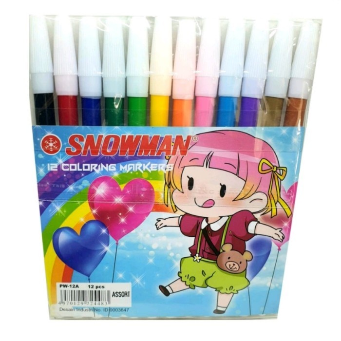 

SPIDOL SNOWMAN SET ISI 12