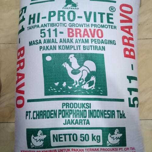 PAKAN AYAM / PUR 511 BRAVO PUR AYAM KILOAN