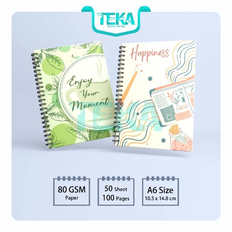 

Notebook Mini A6 Buku Diary Catatan Kecil Buku Saku Cover Aesthetic Buku Tulis Mini Simple Memo Note