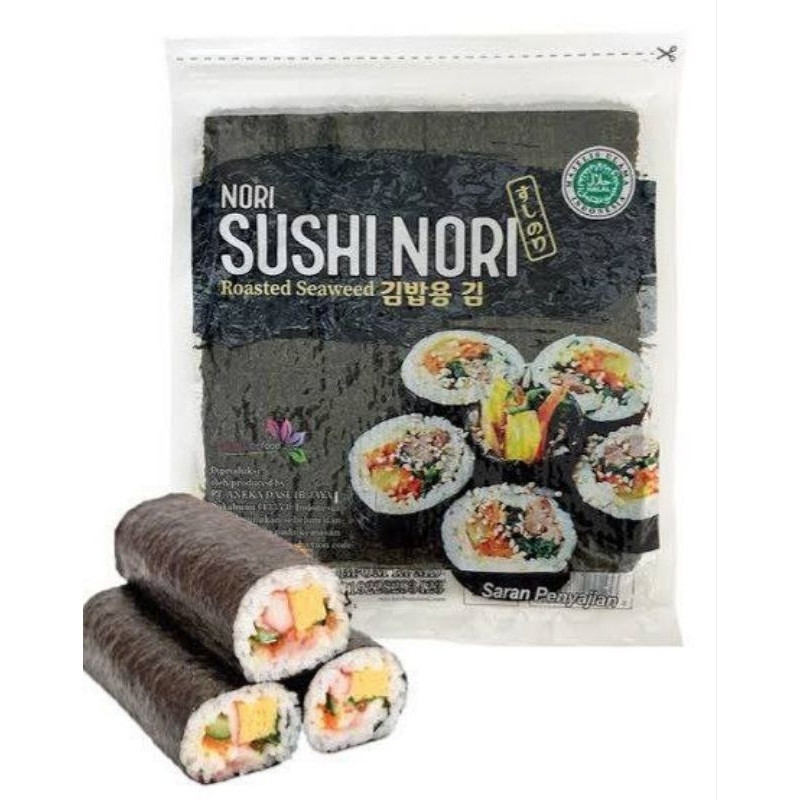 

SUSHI NORI LEMBARAN JSF ISI 10