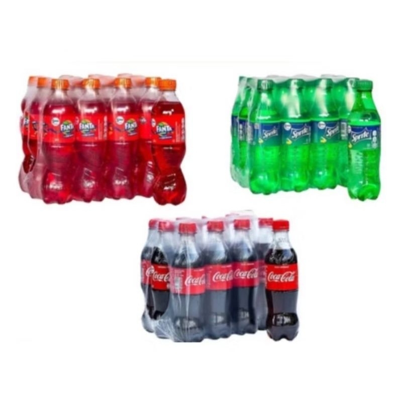 

COCACOLA FANTA SPRITE BOTOL 390 ML - 1 DUS (12PCS)