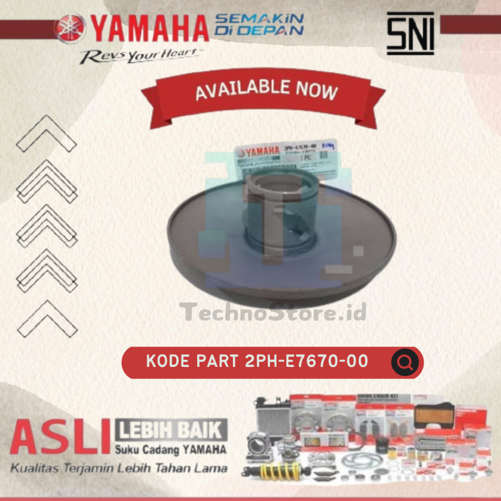 Pully Belakang Mio M3 Soul GT ORIGINAL YAMAHA 2PH-E7670-00