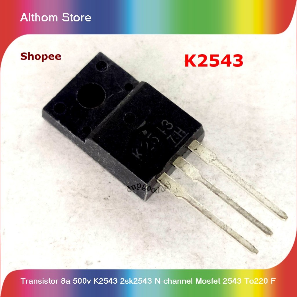 transistor 8a 500v k2543 2sk2543 n-channel mosfet 2543 to220 f