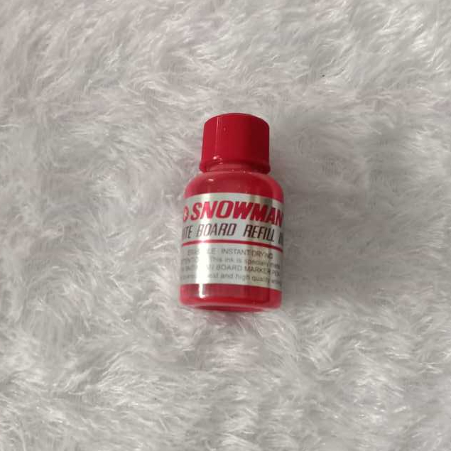 

SNOWMAN WHITE BOARD MARKING INK/ TINTA REFILL