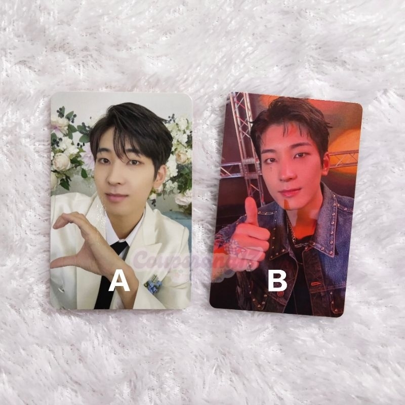 PHOTOCARD OFFICIAL SEVENTEEN MINGYU WONWOO CARVER HEAVEN FML KONDANGAN HEAVEN MUKOR