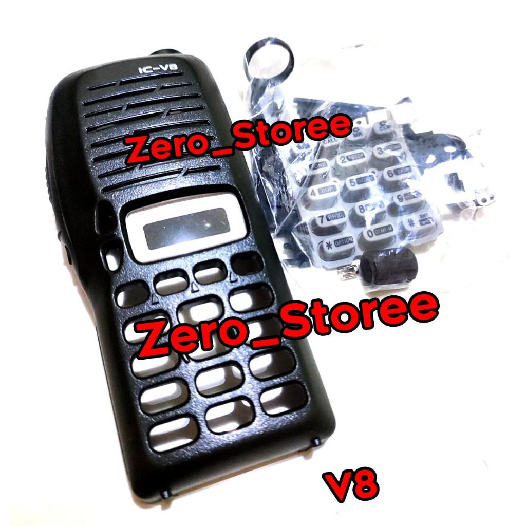 casing V8 HT Cesing IC V8 Ht Kesing v8 kasing IC-V8 ICv8 V8 IC-V8 IC v8 HT BODY CASE BODI tombol key