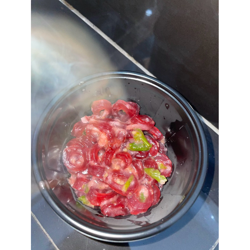 

Kerupuk babangi mentah