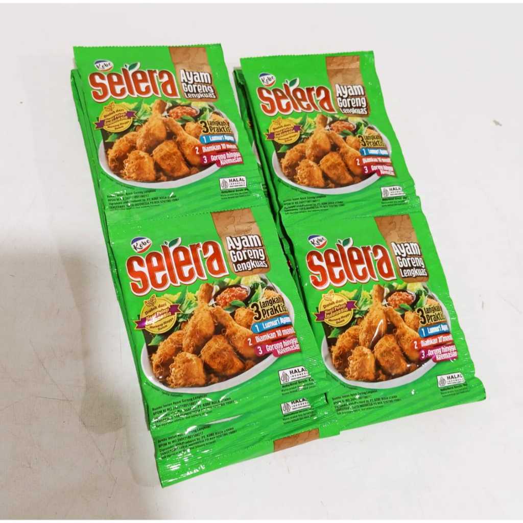 

Kobe Selera Ayam Goreng Lengkuas 80gr | Gulai Padang 70gr| Sayur Lodeh 75gr | 1 pcs