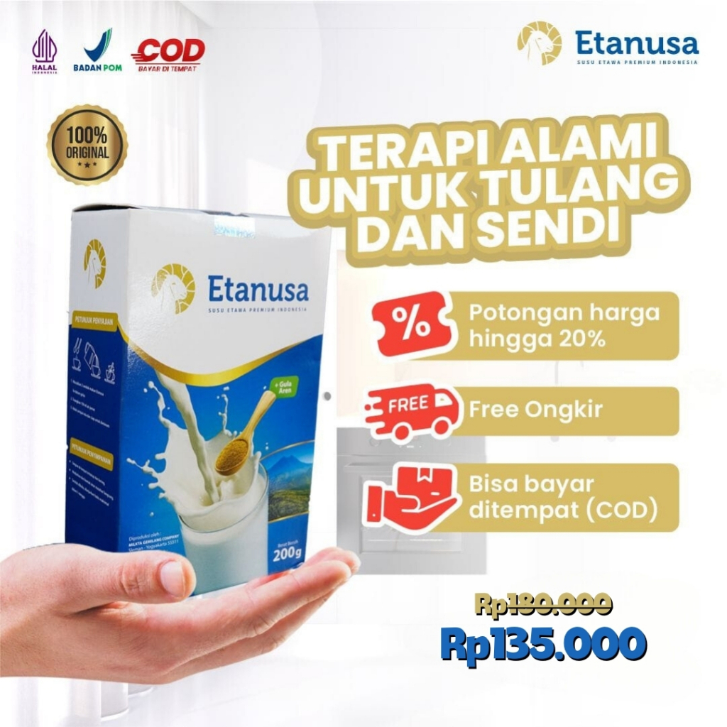 

Paket 2 Box Etanusa - 3x Lebih Efektif Atasi Asma Sesak Nafas dan Obat Alami Sembuhkan Masalah Pernafasan