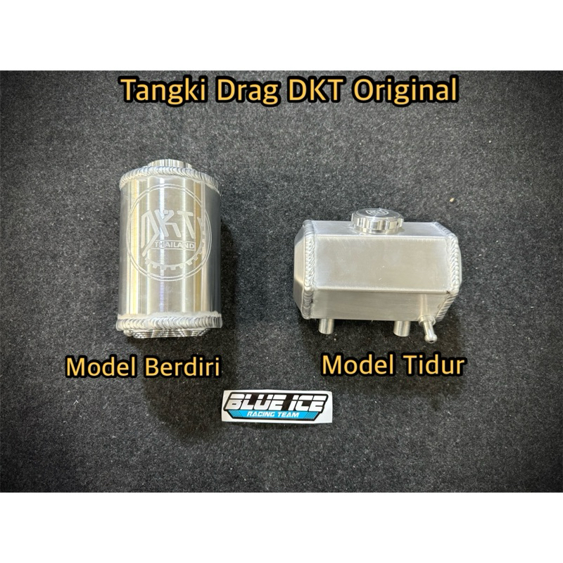 TANGKI TANGKY DRAG DKT ALMUNIUM TEBAL KUAT UNIVERSAL SEMUA MOTOR DRaG BLUEICERACINGTEAM