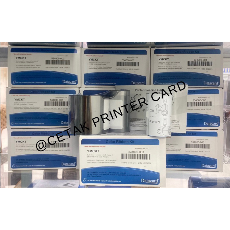 Ribbon color YMCKT 534000-003 / 534000-003 / YMCKT 534000-003