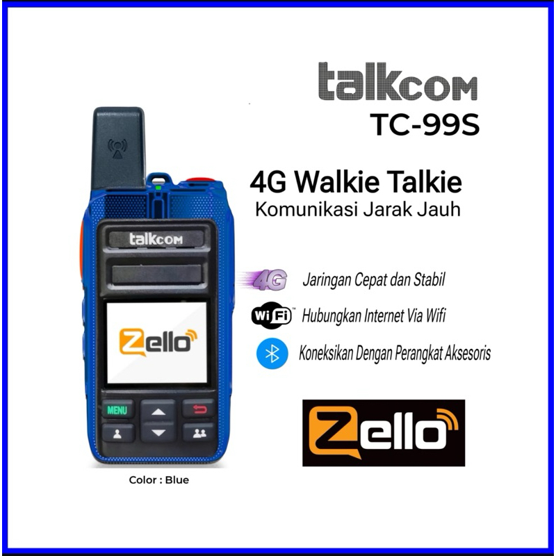 HT POC TALKCOM TC-99S Zello