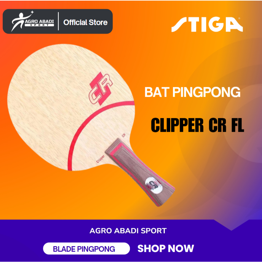 CLIPPER CR Kayu Blade Pingpong ITTF Original STIGA/bat Pingpong Stiga