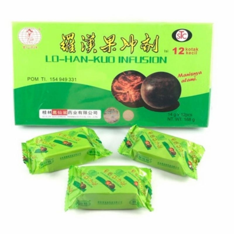 

STC LO HAN KUO INFUSION ( 1 Box isi 12 )