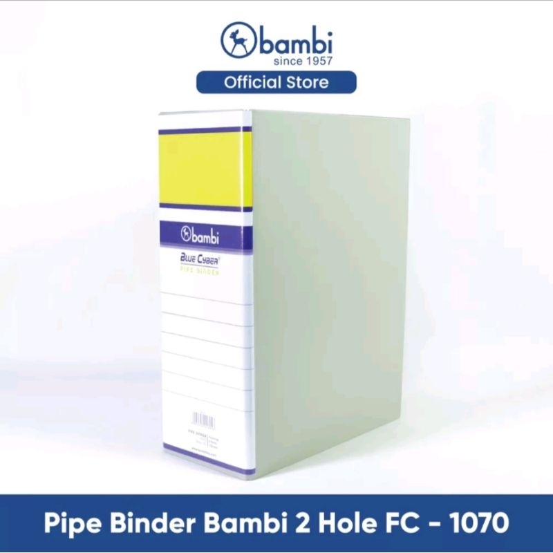 

Bambi Pipe Binder Folio Extra Jumbo Size 100 mm tipe 1070