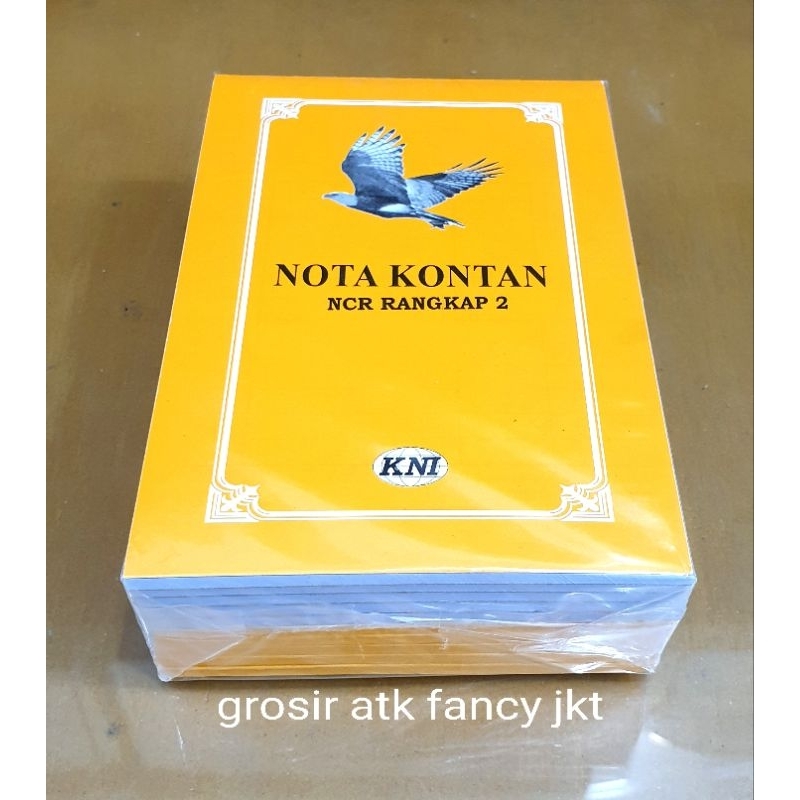 

HJK (10 Buku) Nota Kontan KNI 2 Ply Kecil Original